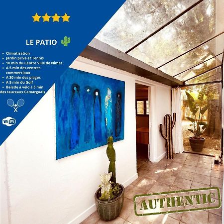 Le Patio, Jardin Privatif, Tennis Nîmes Extérieur photo