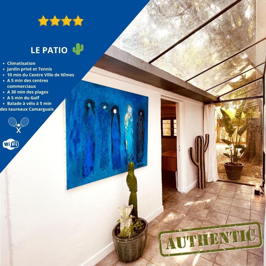Le Patio, Jardin Privatif, Tennis Nîmes Extérieur photo